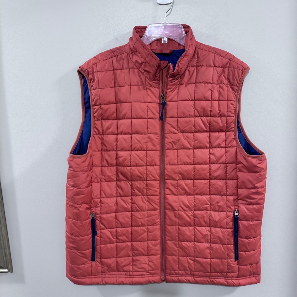 Old Navy Men's Brick Red Quilted/Puffer Vest. Size XXL